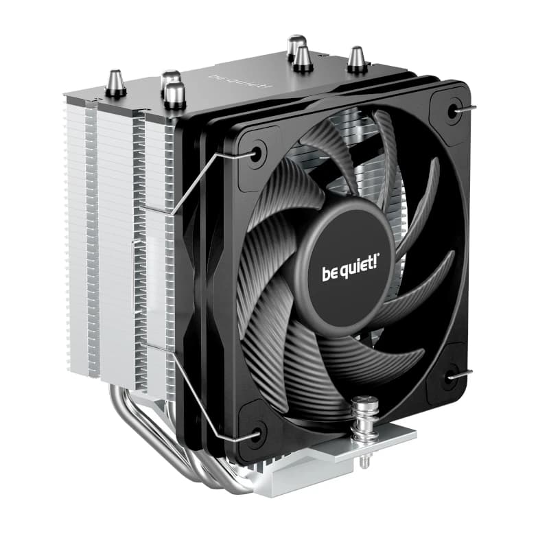 be quiet! Ventilador Pure Rock Slim 3 10 cm Plata - 2