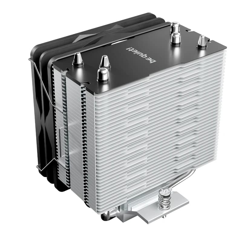 be quiet! Ventilador Pure Rock Slim 3 10 cm Plata - 3