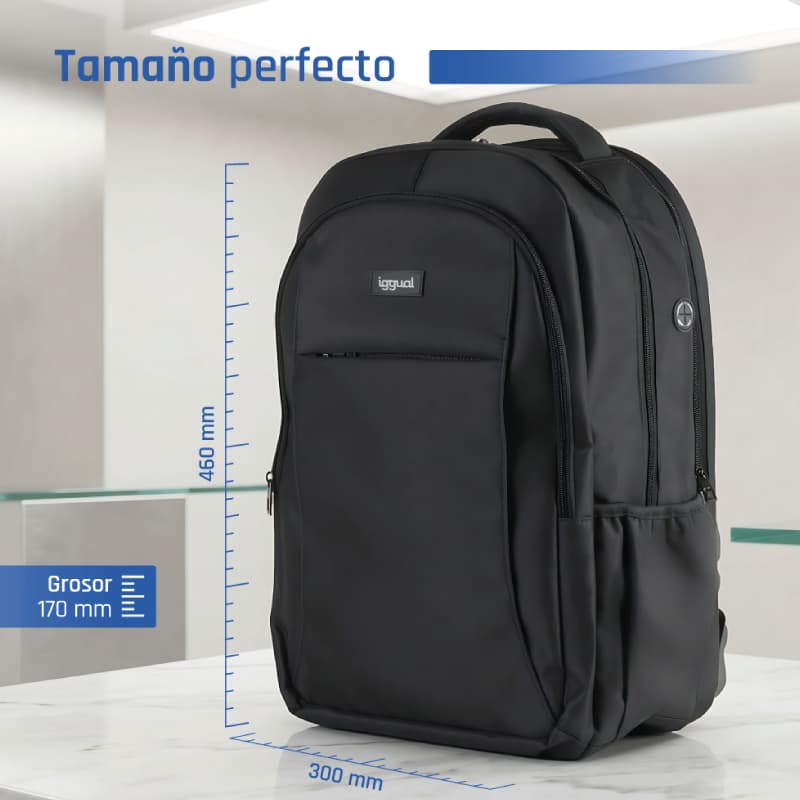 iggual Mochila portátil 15.6"-17" Office Pro Elite - 8