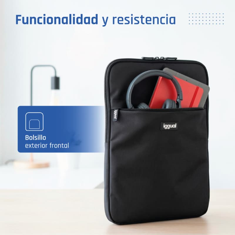 iggual Funda portátil 15.6" Everyday Use Sleeve - 2