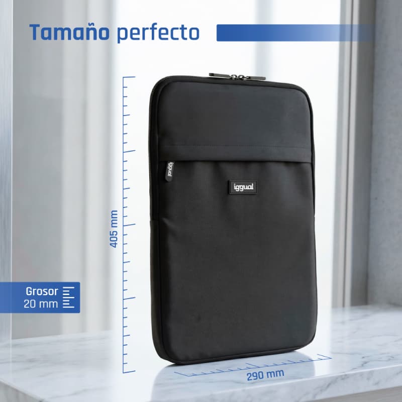 iggual Funda portátil 15.6" Everyday Use Sleeve - 6