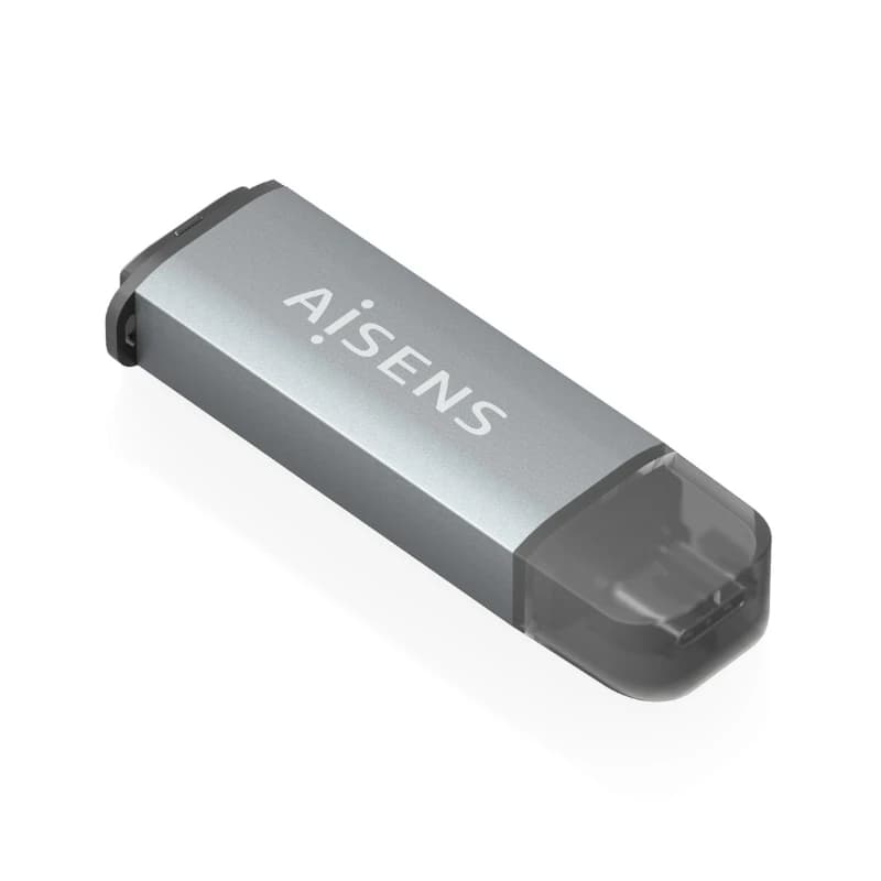 Aisens Lector Tarjetas SD MSD MMC RS-MMC MMCM USBC - 2