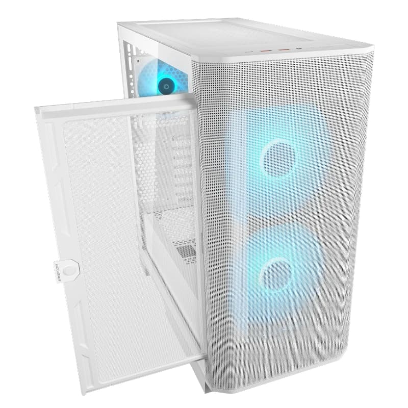 Cougar Caja Semitorre Airface Flo RGB White - 3