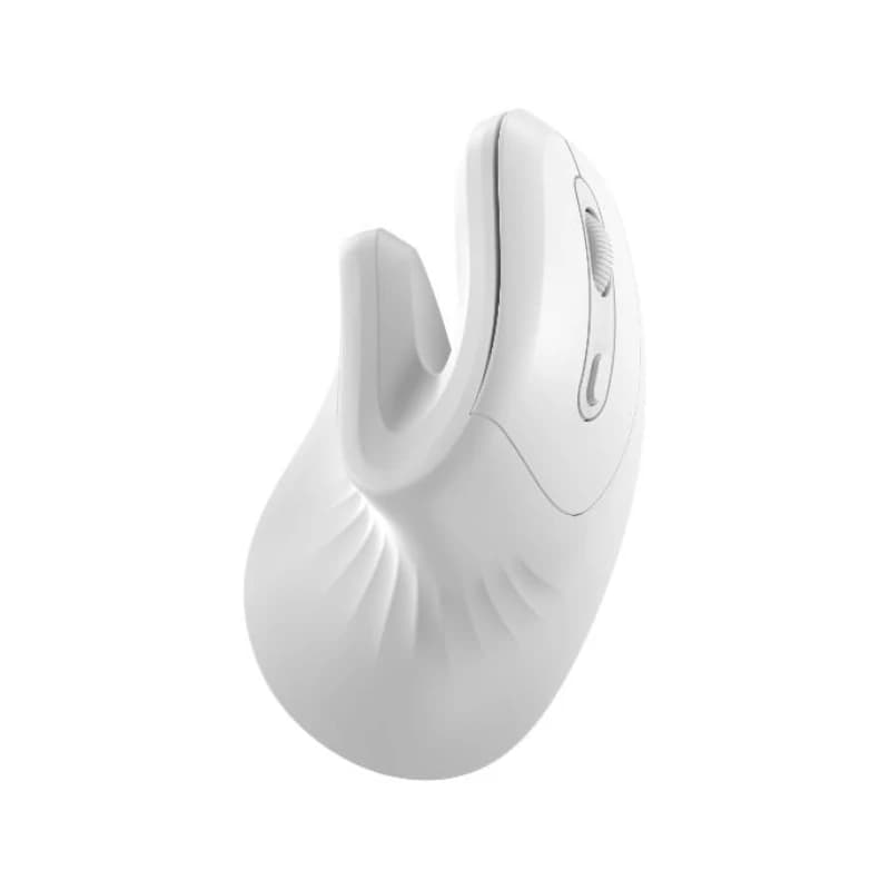 Nilox NXMOEV03 Ratón Vertical Wirelles Sil. Blanco - 2