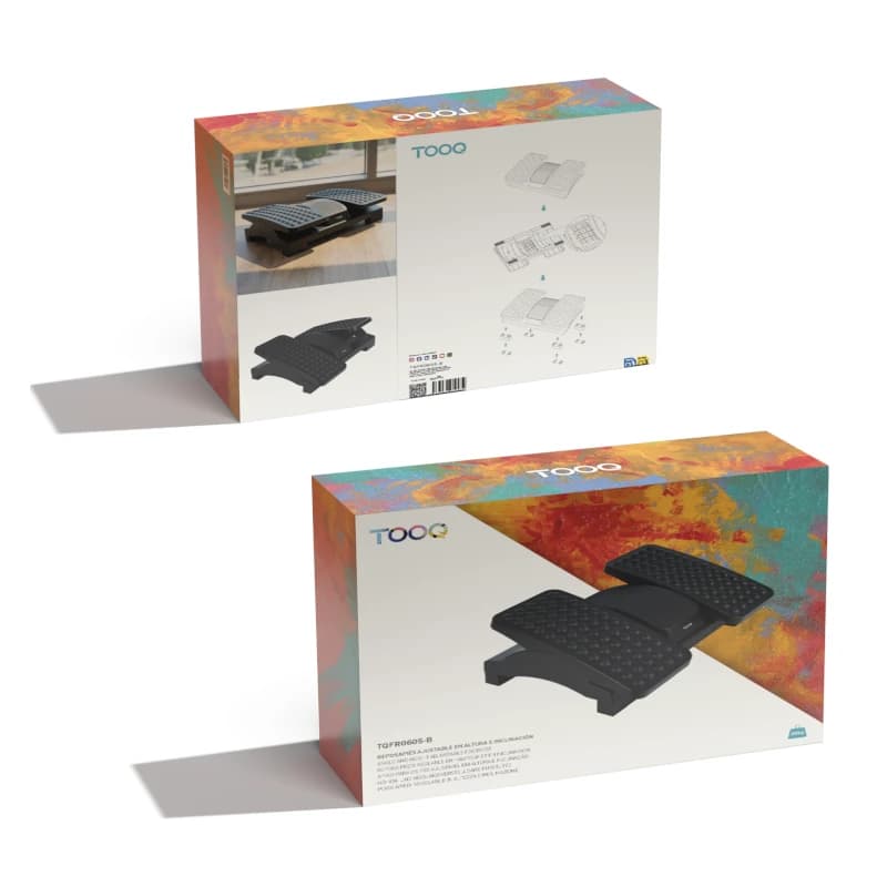 Tooq Reposapiés ajustable altura/inclinación confo - 3