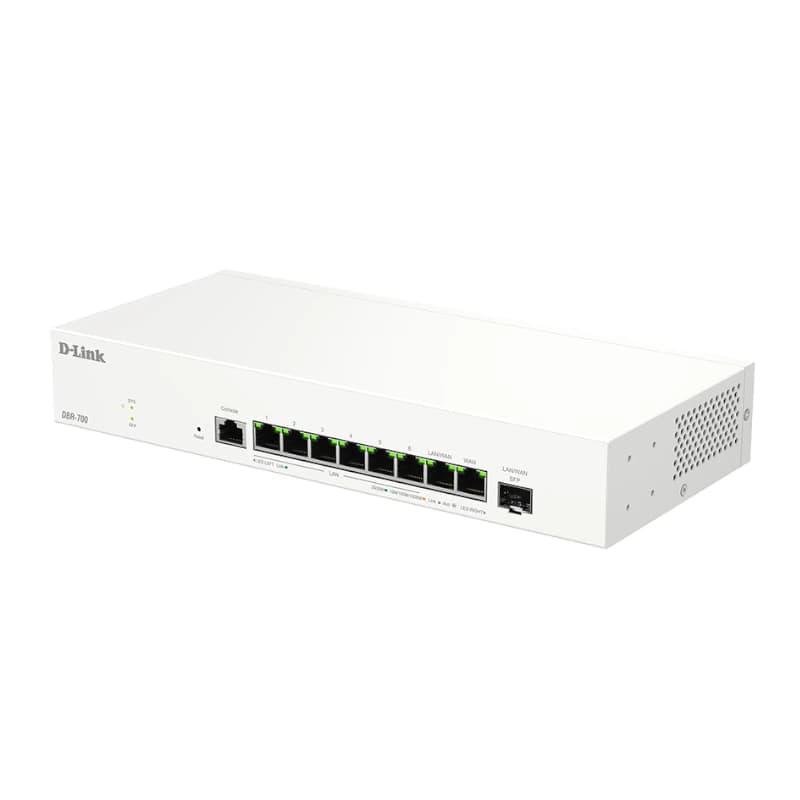 D-Link DBR-700 Router 7x2.5G 1X2.5 WAN 1x2.5 SFP - 3