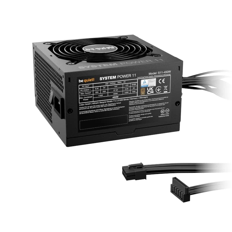 be quiet! Fuente System Power 11 450W 20+4 p ATX - 3