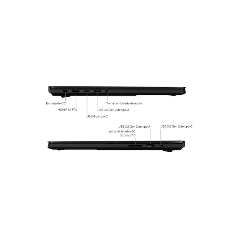 Asus H7606WP-RJ079X AMD R9 64 2TB 5070 W11P 16" - 2