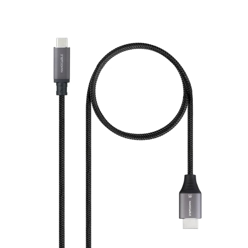Nanocable Cable USB-C/M -HDMI/M 2.0 4K 60Hz 1.8M - 2