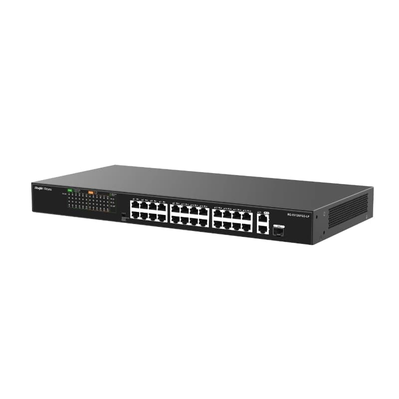 Reyee 24-Port 100Mbps + 1 Uplink Port 1000Mbps + 1 - 2