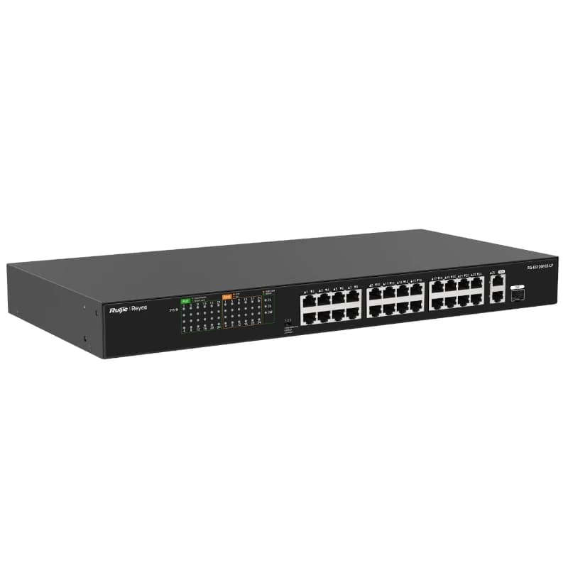 Reyee 24-Port 100Mbps + 1 Uplink Port 1000Mbps + 1 - 3