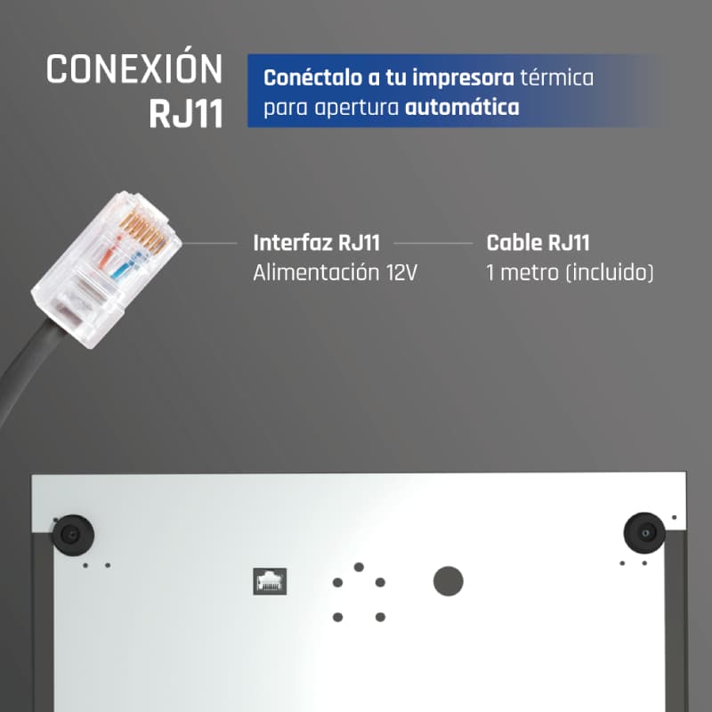 iggual Cajón Portamonedas IRON-50 42cm 5+8 negro - 7