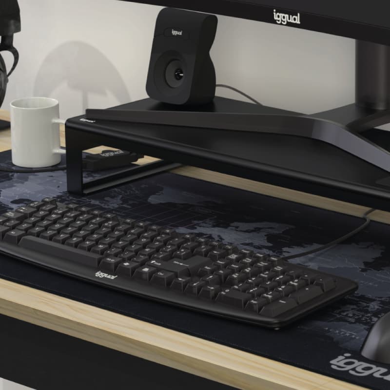 iggual Teclado USB estándar CK-BASIC-105T negro - 6