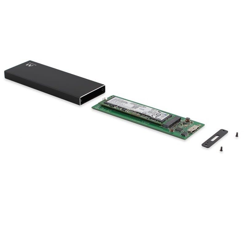 Ewent EW7023 Caja externa SSD M2 USB 3.1 Aluminio - 2