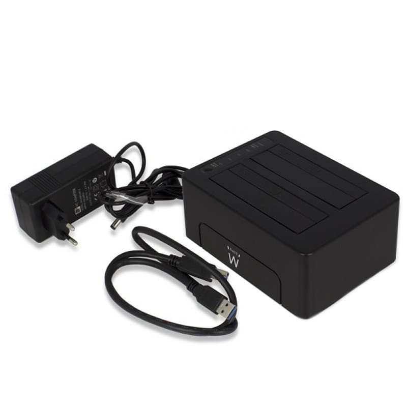 Ewent EW7014 Dock Station Dual 2.5"-3.5" USB 3.1 - 3