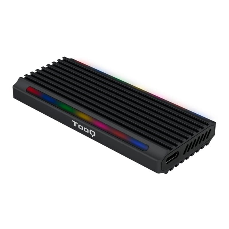 Tooq Caja Externa SSD M.2 NGFF / NVMe USB-C Negro