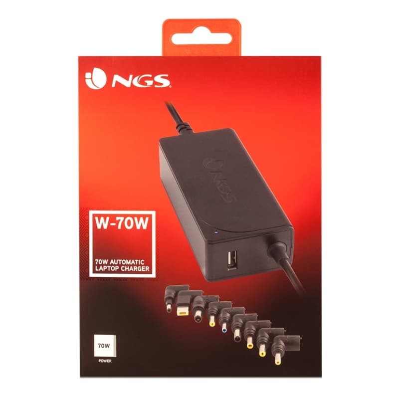 NGS Cargador Portatil Sliml W-70 - 2