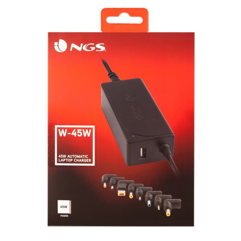 NGS  CARGADOR PARA PORTATIL 45W - 2