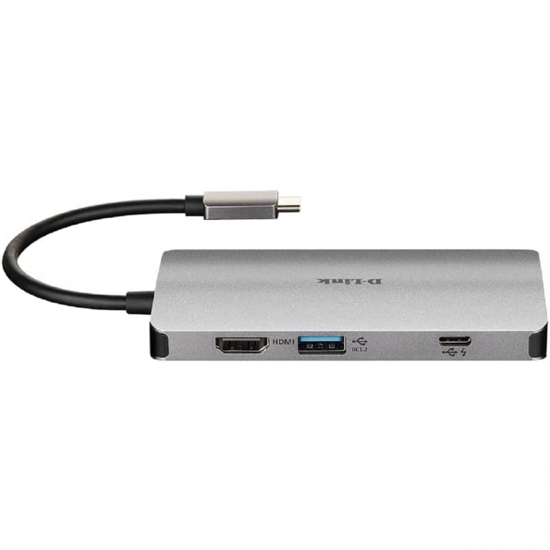 D-Link DUB-M810 Hub USB-C 8 en 1 HDMI/Eth/CardRead - 3