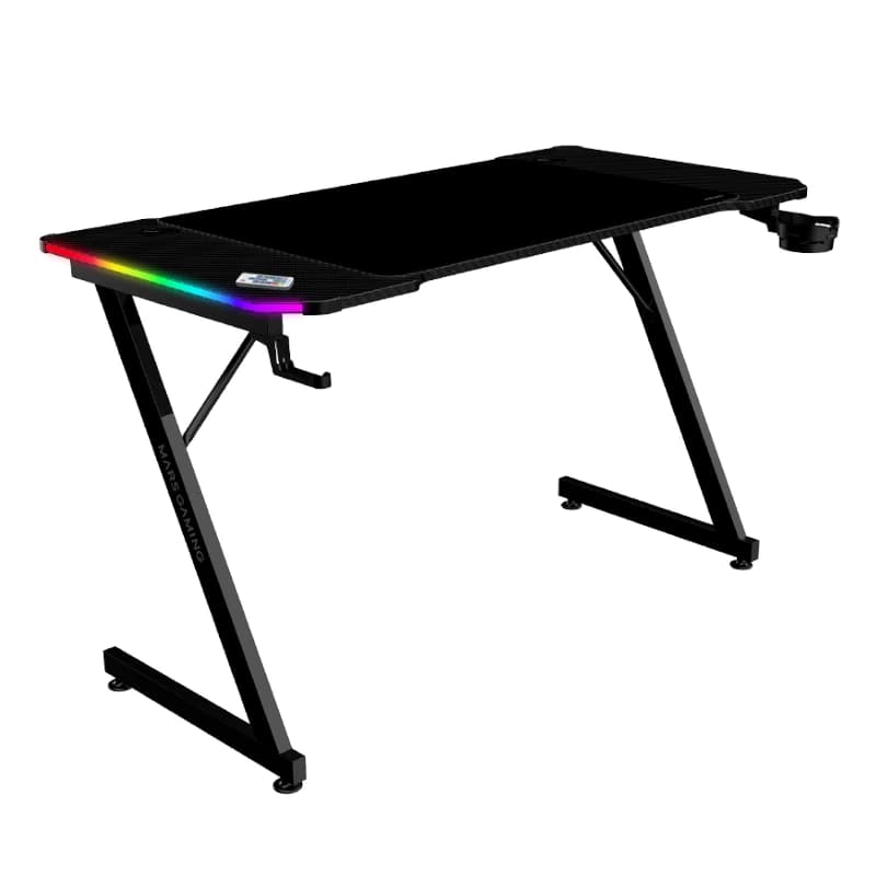 MARS GAMING ESCRITORIO ERGO RGB 120X60 cm, ALFOMBRI