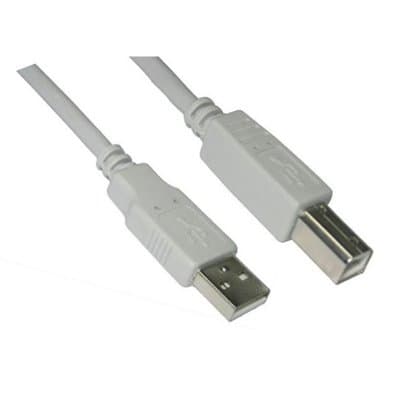 Nanocable Cable USB 2.0 A / M-B / M, Beige, 1.8 m