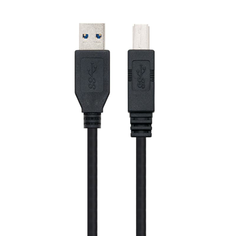 Nanocable Cable USB 3.0, impresora A/M-B/M, 2m - 2