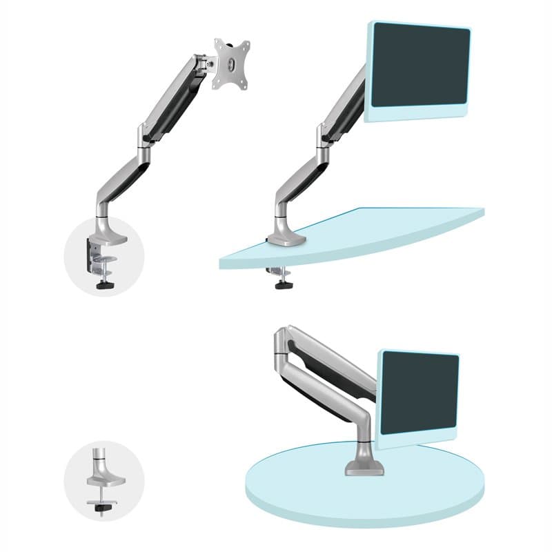 TooQ Soporte mesa incli/gira 1 brazo 13" a 32" - 4