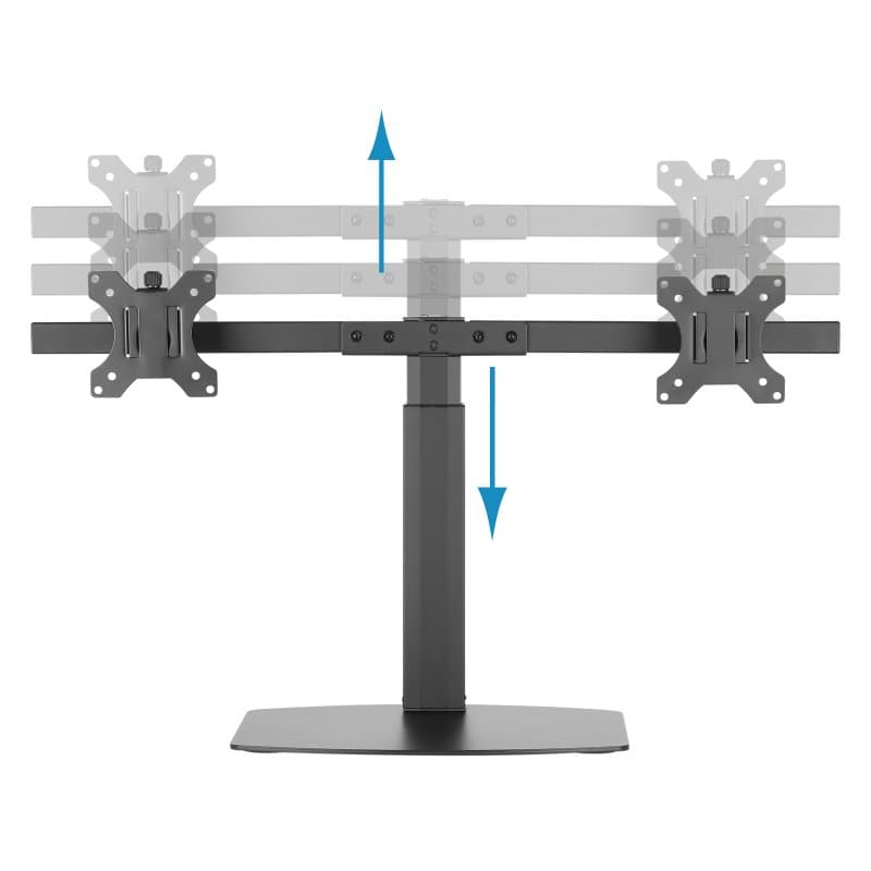 Tooq DB1727TN-B Soporte Monitor Mesa 2Brazos 17-27 - 4