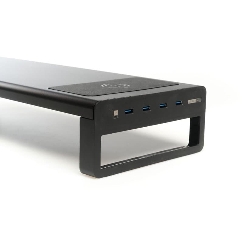 iggual Soporte elevador monitor + HUBx4p +carga Qi - 3