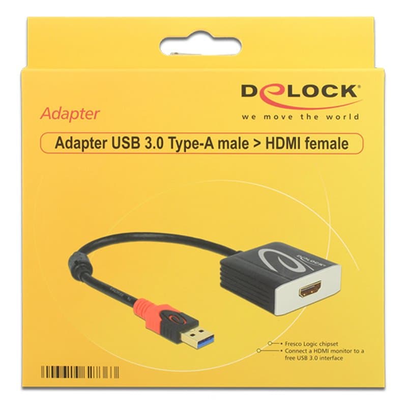 Delock Adaptador USB 3.0 tipo-a Macho/ Hdmi Hembra - 2