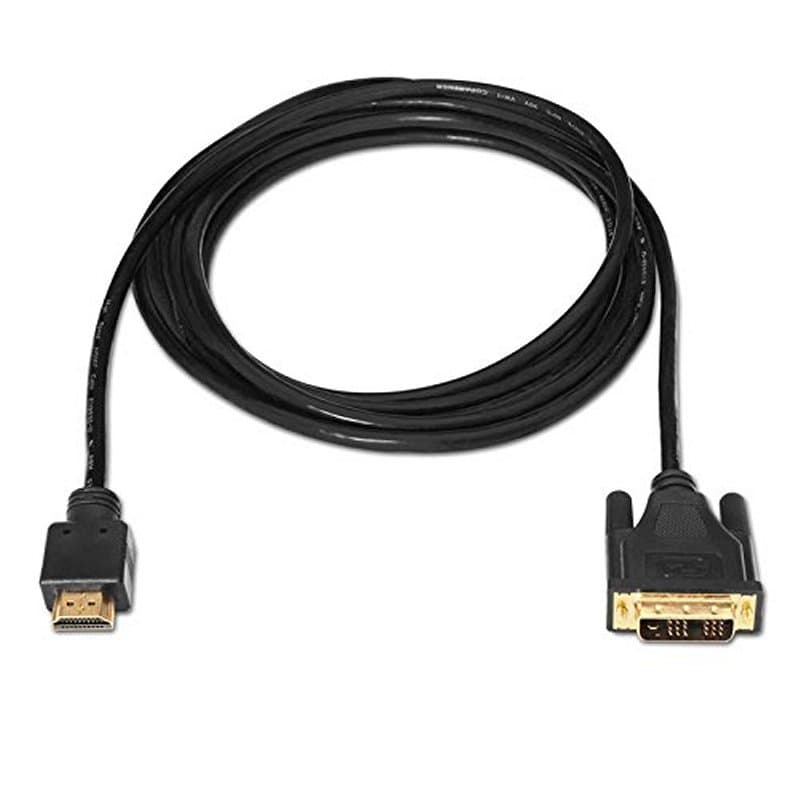 Nanocable Cable DVI/HDMI DVI18+1/M-HDMI A/M,1.8 M - 2