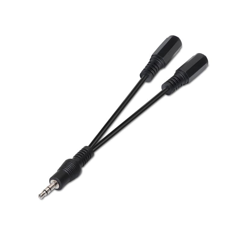 Nanocable Cable Audio Estéreo 2Jack 3.5H Jack 3.5M - 2
