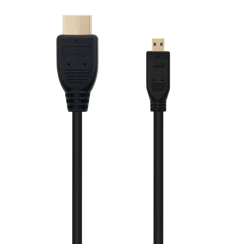 Nanocable Cable Micro HDMI 1.4  A/M-D/M 0.8 M - 2