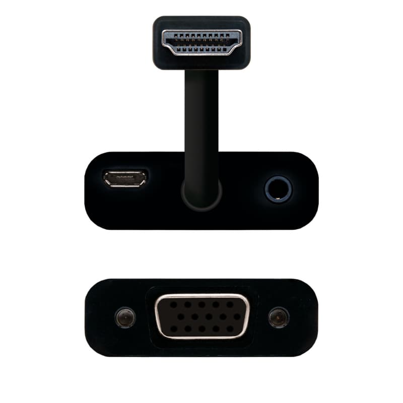 Nanocable Conversor HDMI/SVGA+AUDIO HDMI/M-SVGA/H - 2