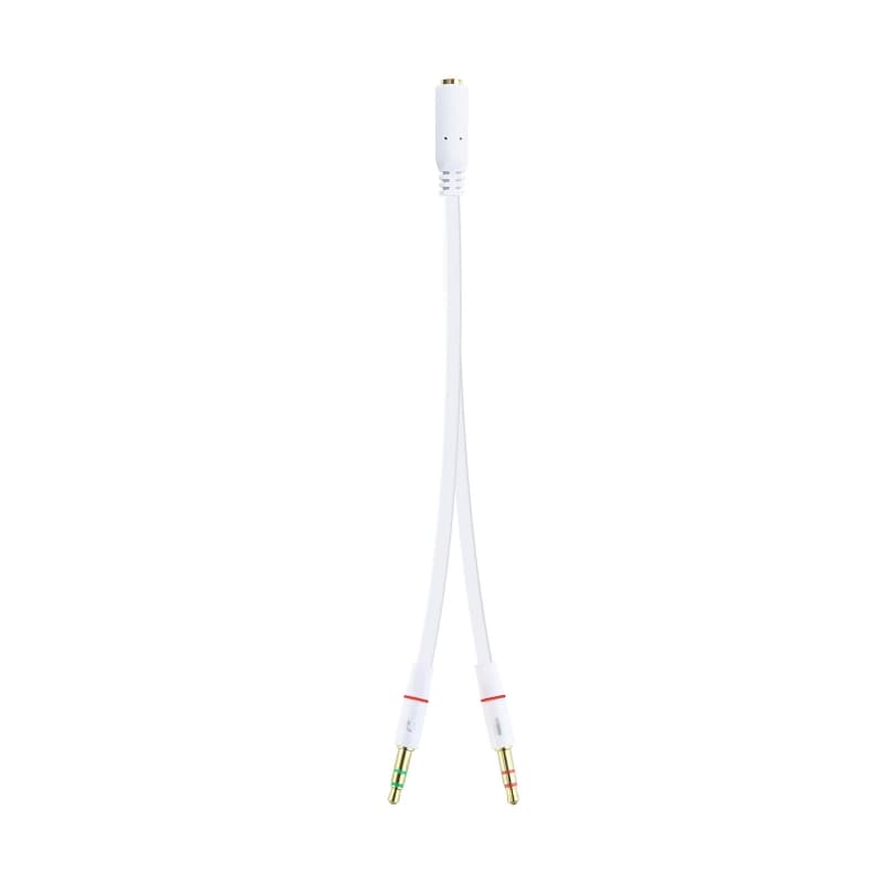 Nanocable Cable Audio Jack 3.5/H 2xJack 3.5/M 20cm - 2