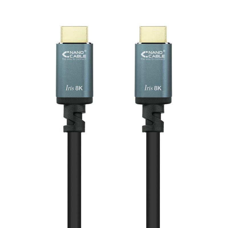 Nanocable Cable HDMI 2.1 IRIS 8K M/M, 2 metros - 2