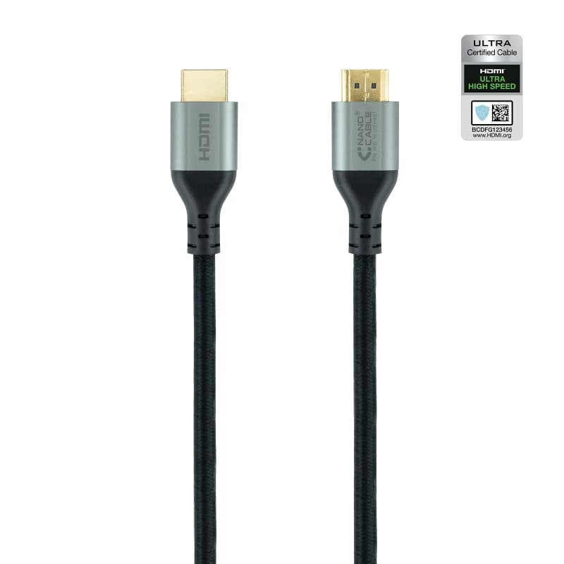 Nanocable Cable HDMI 2.1 CERTIFICADO ULTRA HS 1 M - 2