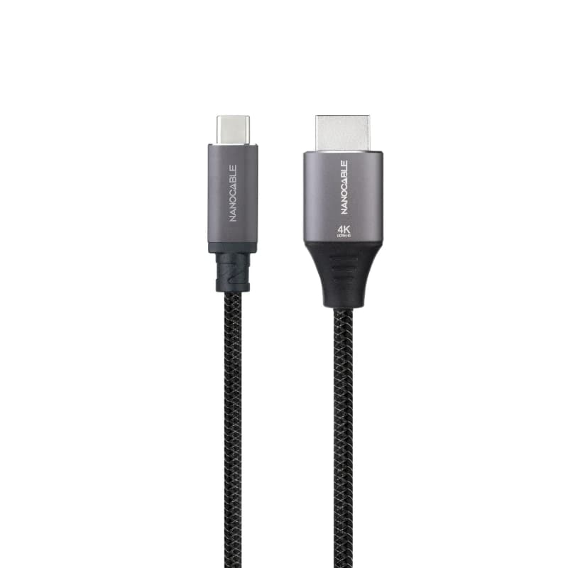 Nanocable Cable USB-C/M -HDMI/M 2.0 4K 60Hz 1.8M