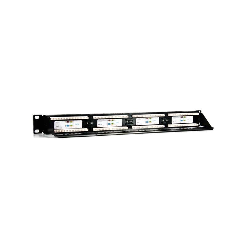 2LAN Patch Panel 19" CAT6 24 Puertos UTP - 3