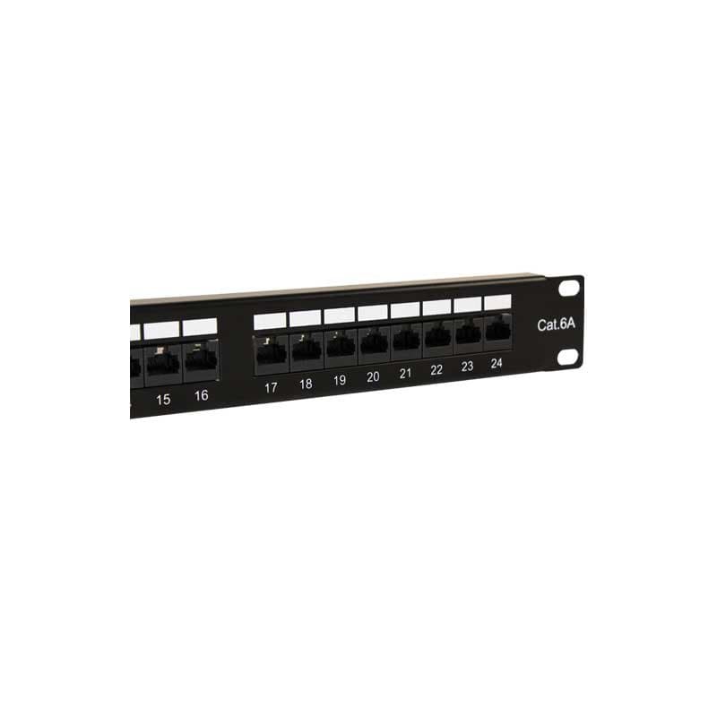 2LAN Patch Panel 19" CAT6A 24 Puertos UTP - 2