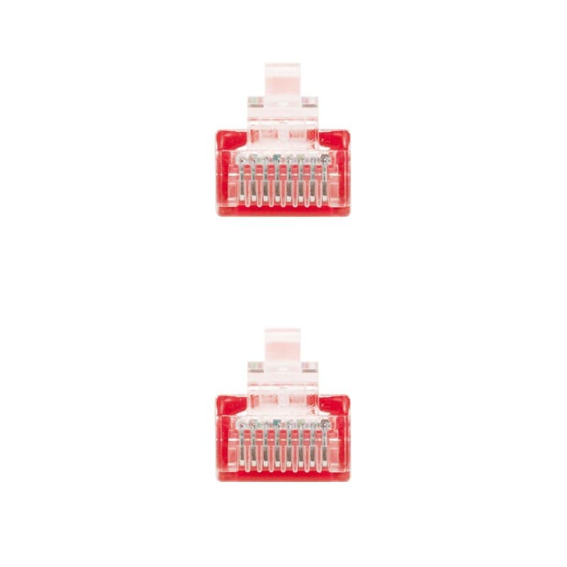 Nanocable Latiguillo RJ45 CAT.6 UTP Rojo, 3.0 M - 3