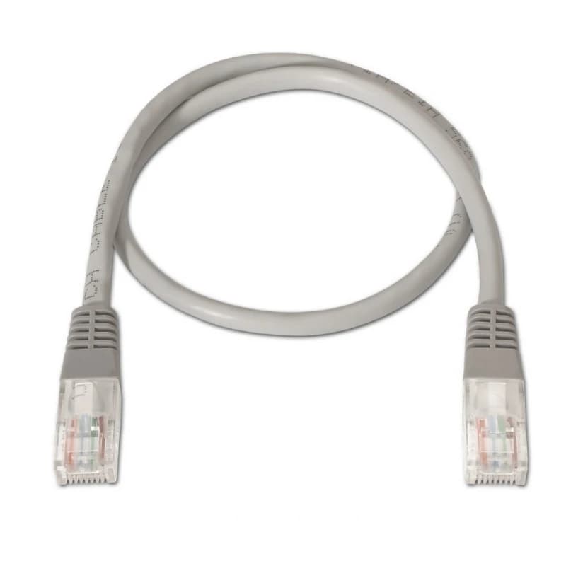 Aisens Latiguillo RJ45 CAT.5E UTP AWG26 gris 2.0m