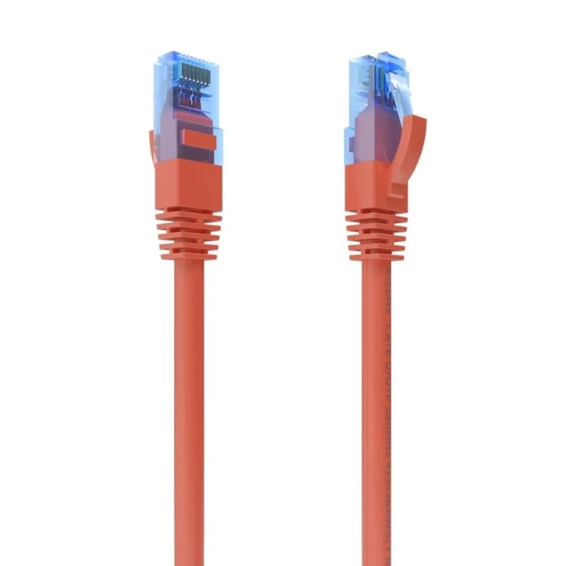 Aisens Cable RJ45 CAT.6 UTP AWG26 CCA Rojo 0.75m