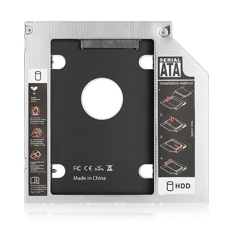 EWENT ADAP.HDD/SSD SATA PARA UNIDAD ÓPTICA 9.5mm - 2