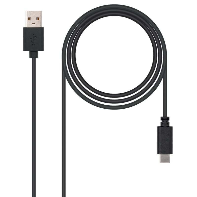 Nanocable Cable USB 2.0 3A Tipo USB-C/M-A/M 2 M - 2