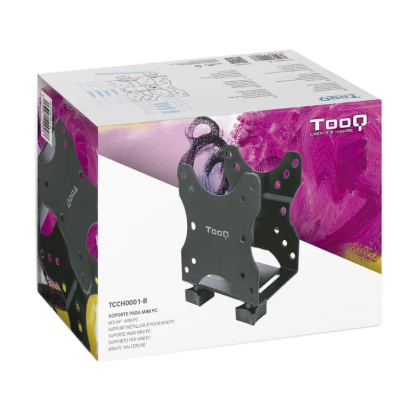Tooq Soporte Metálico para mini PC negro - 4