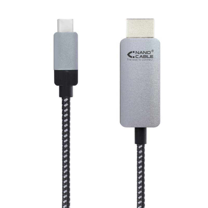 Nanocable Cable Conversor USB-C/M a HDMI/M 1.8 M - 2