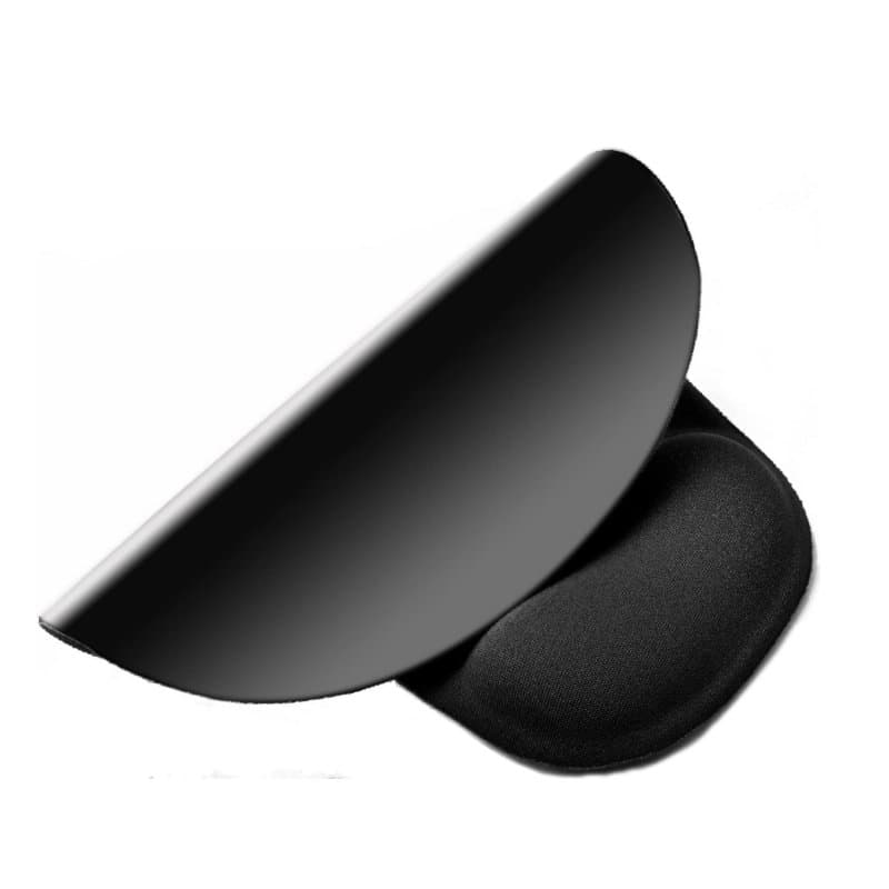 EWENT Alfombrilla de GEL REPOSAMUÑECAS Negra - 2