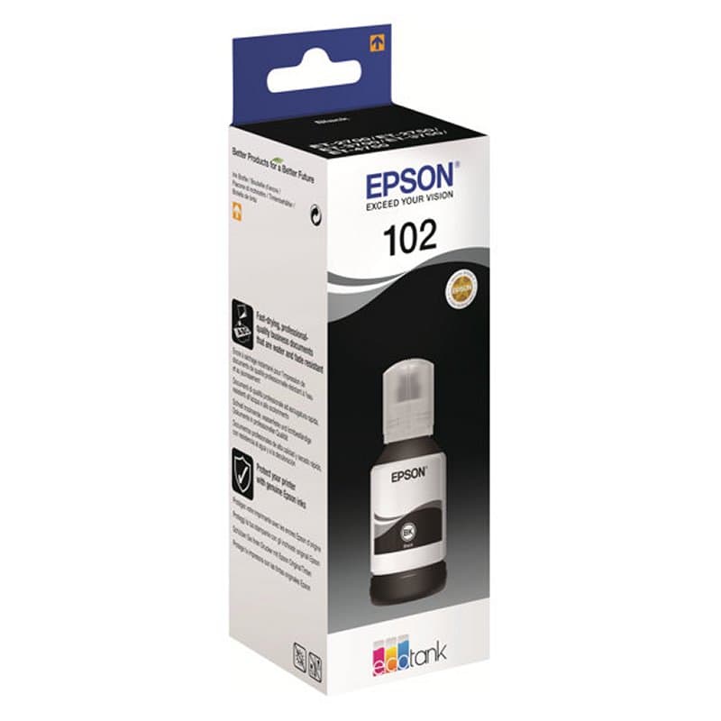 Epson Botella Tinta Ecotank 102 Negro - 2