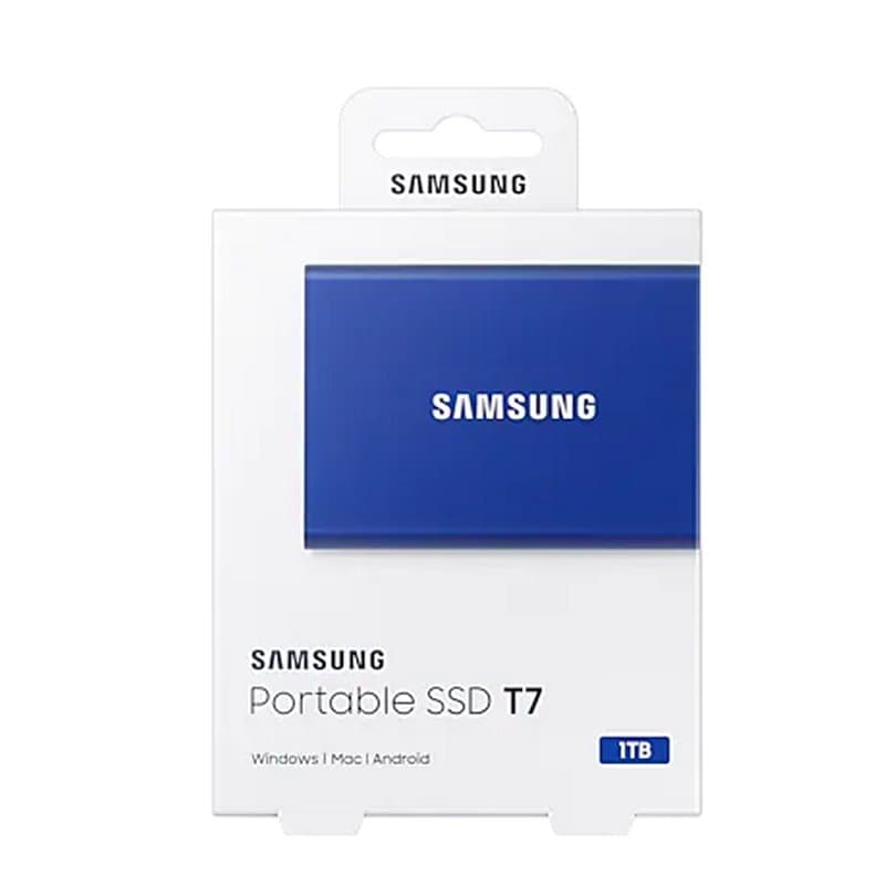 Samsung T7 SSD Externo 1TB NVMe USB 3.2 Azul - 4
